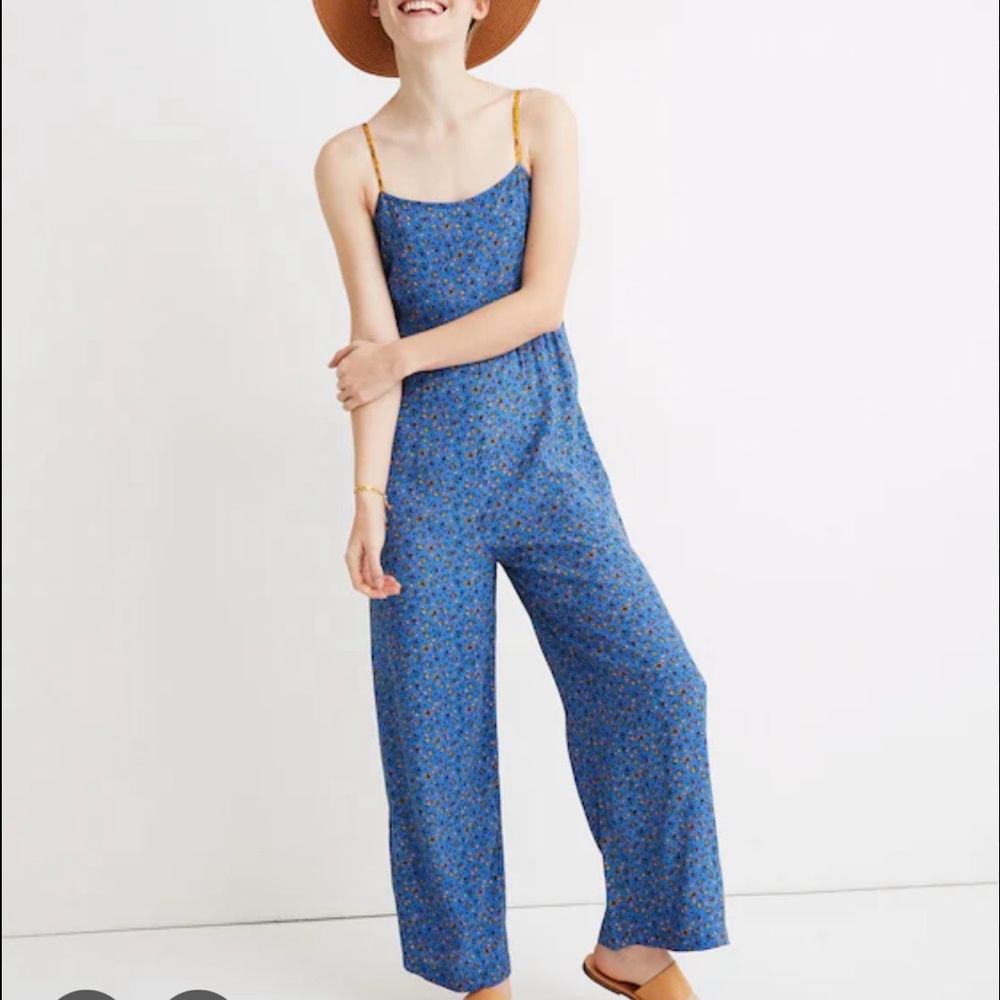 Madewell Wide-Leg Cami Jumpsuit